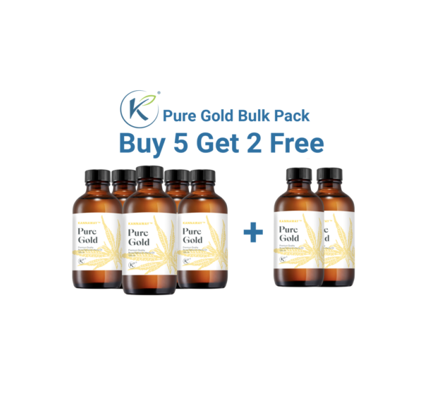 CBD-Öl Pure Gold 120ml Bulk